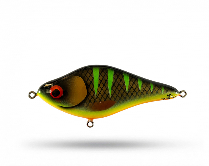 Mr Halfen Bulan - Black Perch i gruppen Fiskedrag / Jerkbaits hos Örebro Fiske & Outdoor AB (Bulan Black Perch)